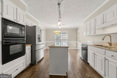 Recently renovated ranch home with, new deck and newer roof is on Honey Creek Country Club in Georgia - for sale on GolfHomes.com, golf home, golf lot