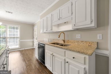 Recently renovated ranch home with, new deck and newer roof is on Honey Creek Country Club in Georgia - for sale on GolfHomes.com, golf home, golf lot