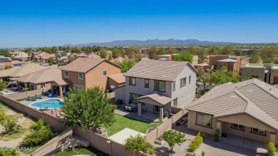 Elevated desert living in this exquisitely remodeled 3-bedroom on Quarry Pines Golf Club  in Arizona - for sale on GolfHomes.com, golf home, golf lot