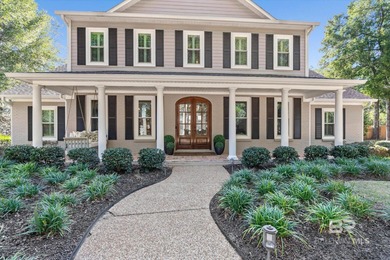 Set on a generous 1.08-acre corner lot in tucked away Point on Lakewood Golf Club in Alabama - for sale on GolfHomes.com, golf home, golf lot