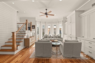 Set on a generous 1.08-acre corner lot in tucked away Point on Lakewood Golf Club in Alabama - for sale on GolfHomes.com, golf home, golf lot