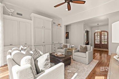 Set on a generous 1.08-acre corner lot in tucked away Point on Lakewood Golf Club in Alabama - for sale on GolfHomes.com, golf home, golf lot