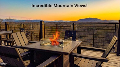 Indoor Pool, Spectacular Mtn Views, Game Room, Hot Tub, Fire on Sevierville Golf Club in Tennessee - for sale on GolfHomes.com, golf home, golf lot