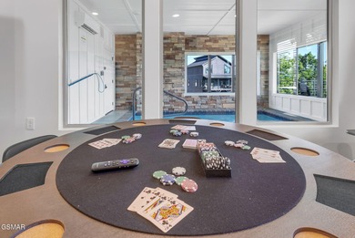 Indoor Pool, Spectacular Mtn Views, Game Room, Hot Tub, Fire on Sevierville Golf Club in Tennessee - for sale on GolfHomes.com, golf home, golf lot