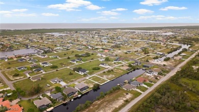 SAILBOAT ACCESS lot! Seawall and Concrete DOCK in place on 100 on Burnt Store Golf Club in Florida - for sale on GolfHomes.com, golf home, golf lot