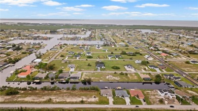 SAILBOAT ACCESS lot! Seawall and Concrete DOCK in place on 100 on Burnt Store Golf Club in Florida - for sale on GolfHomes.com, golf home, golf lot
