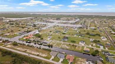 SAILBOAT ACCESS lot! Seawall and Concrete DOCK in place on 100 on Burnt Store Golf Club in Florida - for sale on GolfHomes.com, golf home, golf lot