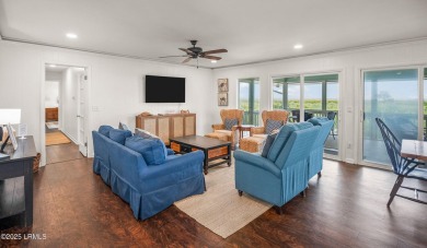 Stunning oceanfront 4BR/3BA home on Fripp Island, fully on Ocean Point Golf Links in South Carolina - for sale on GolfHomes.com, golf home, golf lot