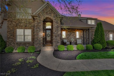 Exceptional luxury living on the 3rd green of private Red Tail on Hilliard Lakes Country Club in Ohio - for sale on GolfHomes.com, golf home, golf lot