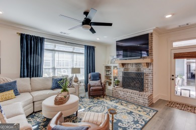 Beautifully crafted two-story home in a desirable gated on Monroe Golf and Country Club in Georgia - for sale on GolfHomes.com, golf home, golf lot