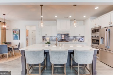 Beautifully crafted two-story home in a desirable gated on Monroe Golf and Country Club in Georgia - for sale on GolfHomes.com, golf home, golf lot