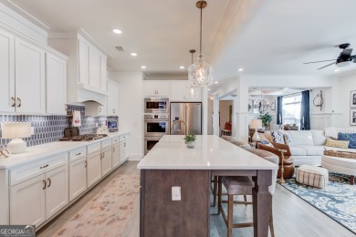 Beautifully crafted two-story home in a desirable gated on Monroe Golf and Country Club in Georgia - for sale on GolfHomes.com, golf home, golf lot