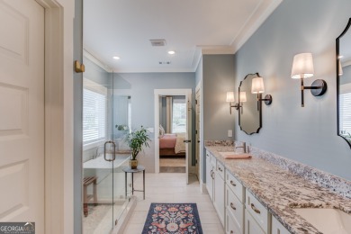 Beautifully crafted two-story home in a desirable gated on Monroe Golf and Country Club in Georgia - for sale on GolfHomes.com, golf home, golf lot