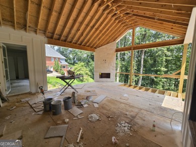 Breath taking craftsman style 2 story home on basement over on Jennings Mill Country Club in Georgia - for sale on GolfHomes.com, golf home, golf lot
