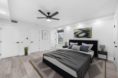 Step into luxury in this fully remodeled 2-bed, 2-bath corner on Marina Lakes Golf Course in Florida - for sale on GolfHomes.com, golf home, golf lot