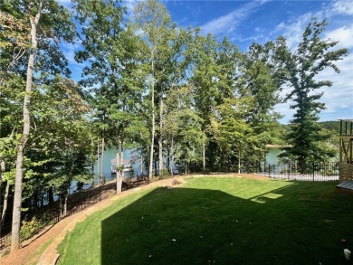 Welcome to this lakefront, newly-built custom home in the lovely on Keowee Key Golf and Country Club in South Carolina - for sale on GolfHomes.com, golf home, golf lot