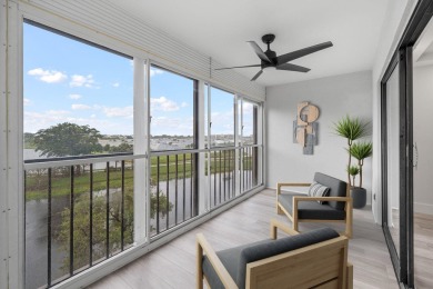 Step into luxury in this fully remodeled 2-bed, 2-bath corner on Marina Lakes Golf Course in Florida - for sale on GolfHomes.com, golf home, golf lot
