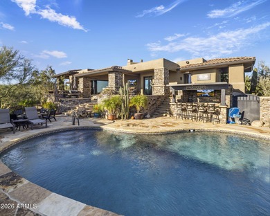 GOLF OR SOCIAL MEMBERSHIP AVAILABLE. This luxurious custom home on Desert Mountain Golf Club - Renegade Course in Arizona - for sale on GolfHomes.com, golf home, golf lot