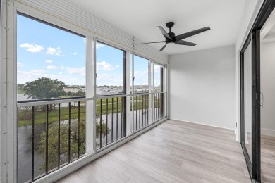 Step into luxury in this fully remodeled 2-bed, 2-bath corner on Marina Lakes Golf Course in Florida - for sale on GolfHomes.com, golf home, golf lot