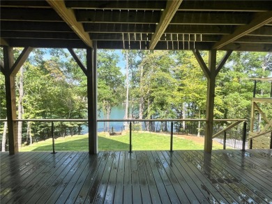 Welcome to this lakefront, newly-built custom home in the lovely on Keowee Key Golf and Country Club in South Carolina - for sale on GolfHomes.com, golf home, golf lot