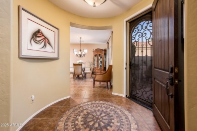 The perfect blend of space, style, and sophistication in this on Corte Bella Golf Club in Arizona - for sale on GolfHomes.com, golf home, golf lot