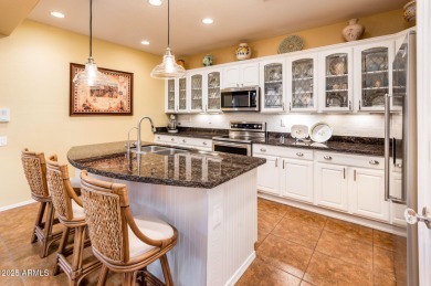 The perfect blend of space, style, and sophistication in this on Corte Bella Golf Club in Arizona - for sale on GolfHomes.com, golf home, golf lot