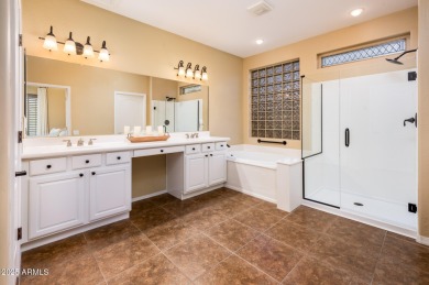The perfect blend of space, style, and sophistication in this on Corte Bella Golf Club in Arizona - for sale on GolfHomes.com, golf home, golf lot
