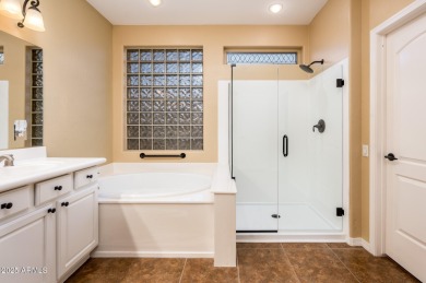 The perfect blend of space, style, and sophistication in this on Corte Bella Golf Club in Arizona - for sale on GolfHomes.com, golf home, golf lot