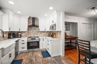 Spacious 5-Bedroom Beach Retreat - Steps from the Ocean, Backs on Ocean Point Golf Links in South Carolina - for sale on GolfHomes.com, golf home, golf lot