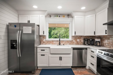 Spacious 5-Bedroom Beach Retreat - Steps from the Ocean, Backs on Ocean Point Golf Links in South Carolina - for sale on GolfHomes.com, golf home, golf lot