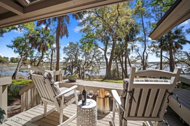 A beautiful view of the Lowcountry marsh and signature Jenkins on Dataw Island Club in South Carolina - for sale on GolfHomes.com, golf home, golf lot