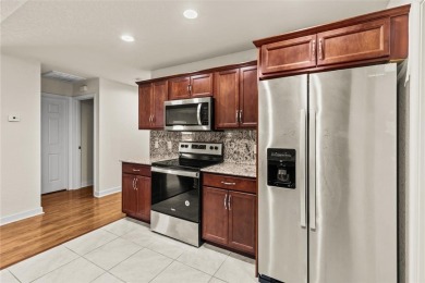 Clean. Crisp. Carefree. This 2020 CBS home has been so lightly on Spanish Lakes Country Club in Florida - for sale on GolfHomes.com, golf home, golf lot