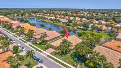 This unique lake-lateral home offers serene water views from the on Aberdeen Golf and Country Club in Florida - for sale on GolfHomes.com, golf home, golf lot