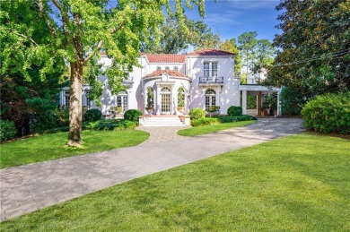 Welcome to this exquisite 1920's Mediterranean-style home on Bobby Jones Golf Club in Georgia - for sale on GolfHomes.com, golf home, golf lot