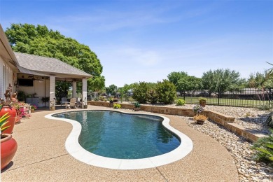 Welcome home to this beautiful, custom one-story ranch house on Walnut Creek Country Club in Texas - for sale on GolfHomes.com, golf home, golf lot