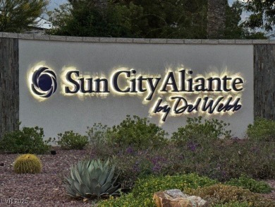 Sun City Aliante home, enjoy sitting on your covered patio with on Aliante Golf Club in Nevada - for sale on GolfHomes.com, golf home, golf lot
