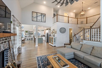 Beautiful 4-bedroom 3.5 bathrooms Waterfront home sitting on 1 on Rocky Branch Golf Club in Georgia - for sale on GolfHomes.com, golf home, golf lot