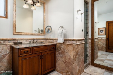 GOLF MEMBERSHIP AVAILABLE. Stunning Southwest Territorial on Desert Mountain Golf Club - Renegade Course in Arizona - for sale on GolfHomes.com, golf home, golf lot