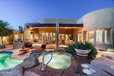 GOLF MEMBERSHIP AVAILABLE. Stunning Southwest Territorial on Desert Mountain Golf Club - Renegade Course in Arizona - for sale on GolfHomes.com, golf home, golf lot