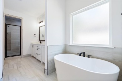 Stunning new construction home on a completely flat .37 acre on Bella Vista Country Club - Highlands in Arkansas - for sale on GolfHomes.com, golf home, golf lot