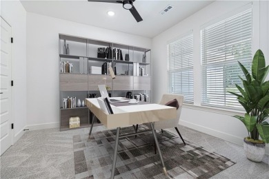 Stunning new construction home on a completely flat .37 acre on Bella Vista Country Club - Highlands in Arkansas - for sale on GolfHomes.com, golf home, golf lot
