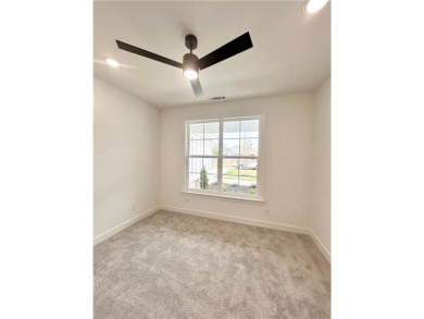 Stunning new construction home on a completely flat .37 acre on Bella Vista Country Club - Highlands in Arkansas - for sale on GolfHomes.com, golf home, golf lot