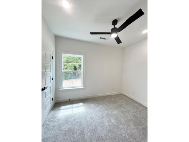 Stunning new construction home on a completely flat .37 acre on Bella Vista Country Club - Highlands in Arkansas - for sale on GolfHomes.com, golf home, golf lot