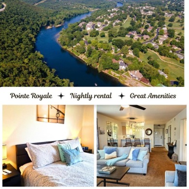 Welcome to this stunning corner unit in the highly sought-after on Pointe Royale Village Country Club in Missouri - for sale on GolfHomes.com, golf home, golf lot