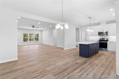 Beautiful new construction waterfront home located in the on Carolina Trace Country Club in North Carolina - for sale on GolfHomes.com, golf home, golf lot