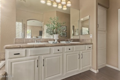 Situated on a premium 13,000 sq. ft. North/South corner lot in on Seville Golf and Country Club in Arizona - for sale on GolfHomes.com, golf home, golf lot