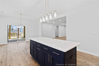 Beautiful new construction waterfront home located in the on Carolina Trace Country Club in North Carolina - for sale on GolfHomes.com, golf home, golf lot