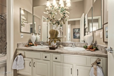 Situated on a premium 13,000 sq. ft. North/South corner lot in on Seville Golf and Country Club in Arizona - for sale on GolfHomes.com, golf home, golf lot