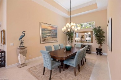 Stunning 3 BR, 3.5 BA home situated on a spectacular lakefront on Pelican Marsh Golf Club in Florida - for sale on GolfHomes.com, golf home, golf lot
