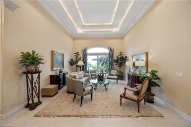 Stunning 3 BR, 3.5 BA home situated on a spectacular lakefront on Pelican Marsh Golf Club in Florida - for sale on GolfHomes.com, golf home, golf lot
